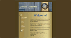Desktop Screenshot of clementslumberinc.com
